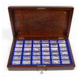 Set of 36 National Motor Museum Silver Ingots Set of 36 National Motor Museum Silver Ingots