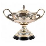 Silverplate Lidded Tureen / Presentation Trophy Silverplate Lidded Tureen / Presentation Trophy
