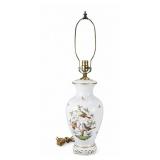 Herend Rothschild Bird Porcelain Lamp Herend Rothschild Bird Porcelain Lamp
