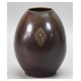 Japanese Bronze Vase