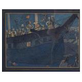 E. Boyd Smith Illustration Boston Tea Party
