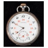 Ulysse Nardin 900 Silver Pocket Watch