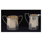 Cartier Sterling Sugar & Creamer