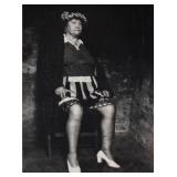 Grace Robertson Silver Gelatin Print Seated Woman