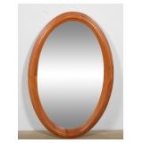 JS Danish Modern Oval Mirror