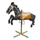 Herschell Style Jumper Wooden Carousel Horse