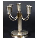 Polish 800 Silver 5 Light Candelabrum