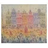Arnold Gross Etching Brusszeli Vasarnap