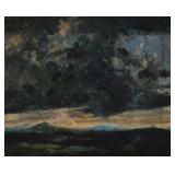 James Fosburgh Oil on Canvas Landscape