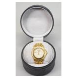 Tag Heuer Gold Plated S/EL Wrist Watch With Box