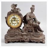 Ansonia Figural Mantel Clock