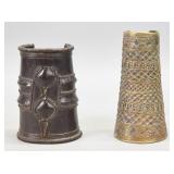 2 Tribal Anklets / Cuff