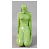 Geza Gorka Pottery Figure Kneeling Woman