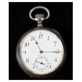 Longines for Tiffany & Co. Sterling Pocket Watch