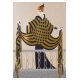 Erte Serigraph The Balcony