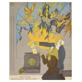 Soviet Anti-Religious Propaganda Poster