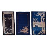 3 Chinese Art Deco Rugs