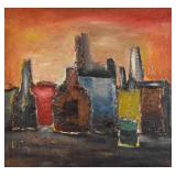 Giuseppe Napoli Oil on Wood Still Life