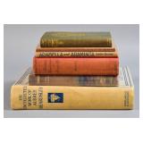 6 Books Early & First Ed, Beardsley, Twain, Thomas