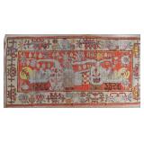 Chinese Pictorial Rug, Possibly Samarkand