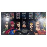 Mixed Media on Canvas Comic Book Superheroes
