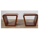 Pair of Todd Oldham for La-Z Boy End Tables