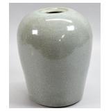 Chinese Crackle Glaze Celadon Pottery Jar