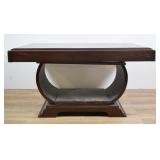 Art Deco Style Wood Dining Table