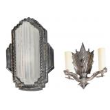 2 Art Deco Sconces