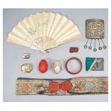 Group Chinese & Japanese Jewelry, Decorative Items
