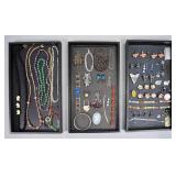 Lot of Costume & Other Jewelry, Accessories