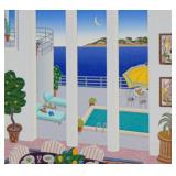 Thomas McKnight Screenprint Atlantic Pool
