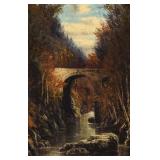 A. Fraser Oil on Canvas Landscape