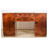 Art Deco Burled Wood Sideboard
