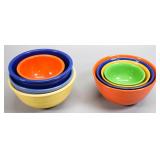 8 Stoneware Bowls Fiesta Kitchen Kraft, Bake Oven