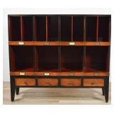 Attr. to Felix Monge Trimmings Cabinet Bookshelf