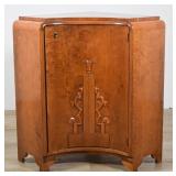 Art Deco Corner Cabinet
