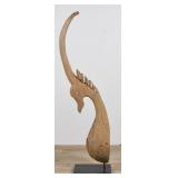 Thai Chofa Wood Carving Architectural Element