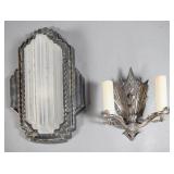 2 Art Deco Sconces