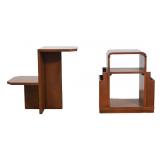 2 Art Deco Side Tables