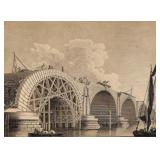 Edward Rooker Engraving After Sandby Blackfrairs