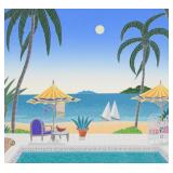 Thomas McKnight Screenprint Pacific Pool