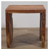 Live Edge End Table
