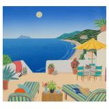 Thomas McKnight Screenprint La Samanna