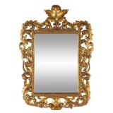 Baroque Style Carved Giltwood Wall Mirror