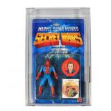 1984 Marvel Secret Wars Spider-Man Fig AFA 50