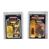 2 Kenner 1983-85 SW Graded Teebo & Jawa