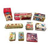 9 Tin & Plastic Toys, Masudaya/Remco, 50s-80s