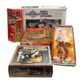 5 Mattel Marx & Monogram Toys C.1977-79