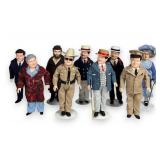 9 Effanbee Jackie Gleason Character Dolls
